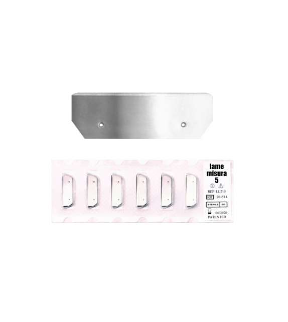 LAME TIPO SAFE PEDICURE MISURA 5 (CONF. 30 PEZZI)