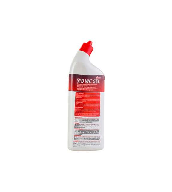 WC GEL DISINCROSTANTE calcare, ruggine superattivo SYD WC 750ml