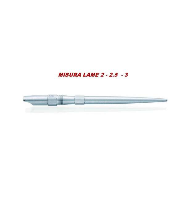 MANICO PER LAME SAFE ALLUMINIO A VITE - MISURA 2/ 2.5/ 3