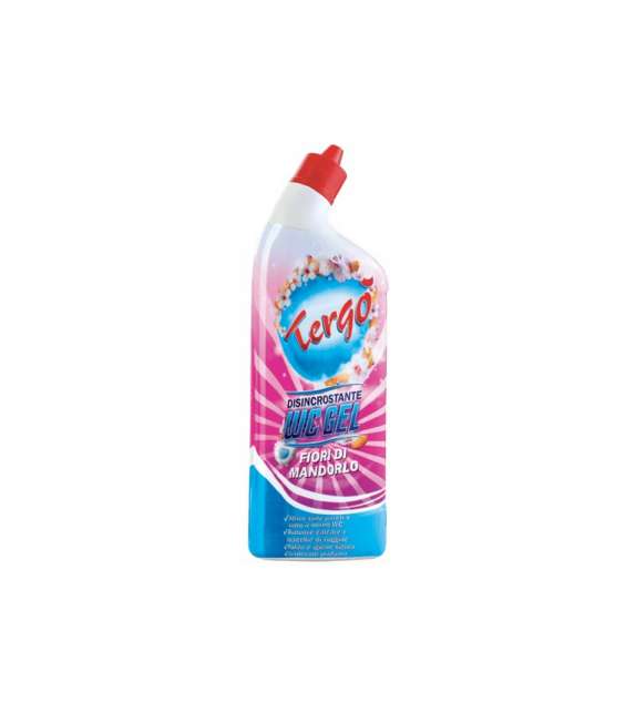 WC GEL DISINCROSTANTE calcare, ruggine -FIORI DI MANDORLO - TERGO' 750ml