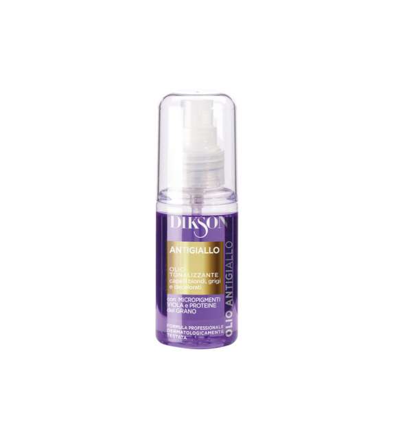 OLIO VIOLA tonalizzante ANTIGIALLO capelli biondi e decolorati Dikson LPC 75ml