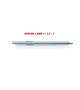 MANICO PER LAME SAFE ACCIAIO INOX A PULSANTE  - MISURA 2/ 2.5/ 3