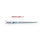 MANICO PER LAME SAFE ACCIAIO INOX A VITE  - MISURA 4/ 5
