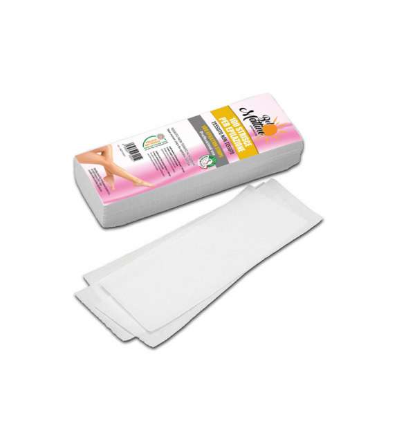 STRISCETTE DEPILAZIONE in TNT 7X20CM BIANCHE bel mattino 500pz (10 conf. x 50pz)