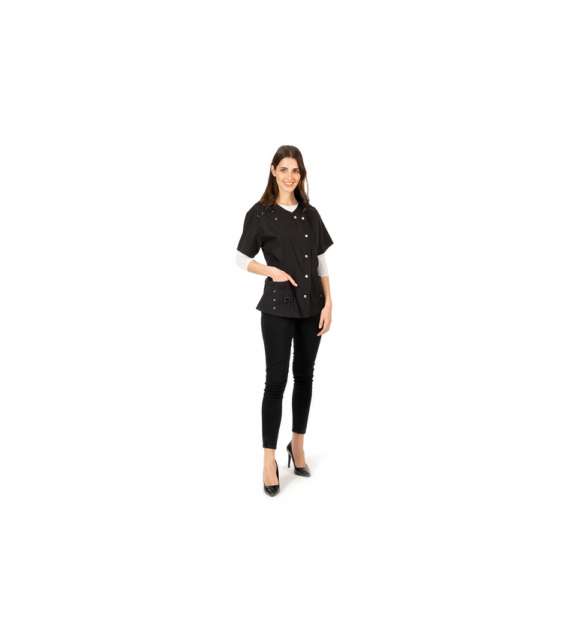 CASACCA DONNA NERA ADELE