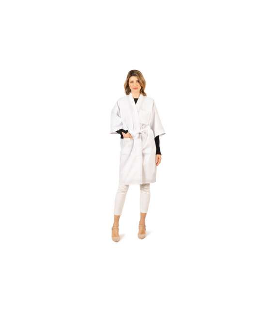 KIMONO CLIENTE LUNGO BIANCO SOYA - Scegli