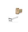 RASOIO DA BARBA IN OTTONE CROMATO GORDON