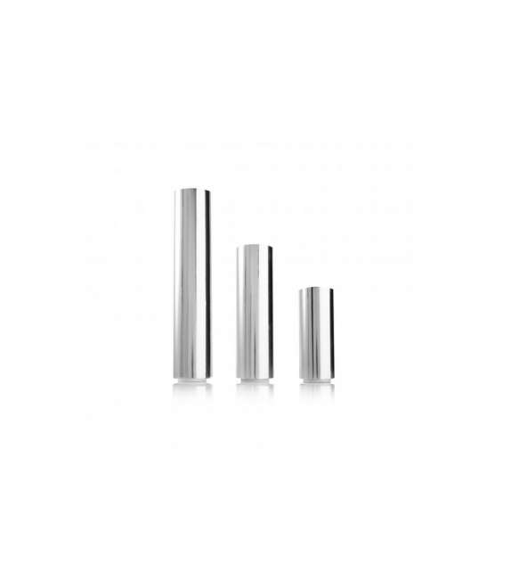 ROTOLO DI CARTA STAGNOLA ARGENTO H30 CM - 15 MICRON (70mt)