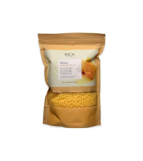 CERA a caldo - MIELE - RICA - Senza Strisce in PERLE - busta 800gr gocce