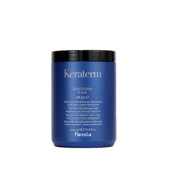 FANOLA MASCHERA DISCIPLINANTE ANTICRESPO con Burro di Karitè KERATERM 1000 ML