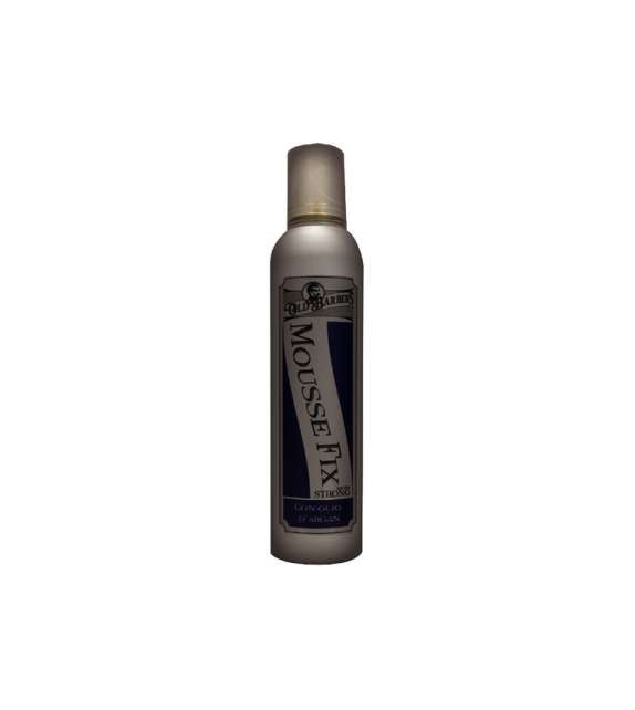 OLD BARBERS MOUSSE FIX EXTRA STRONG con Olio di Argan 300 ML