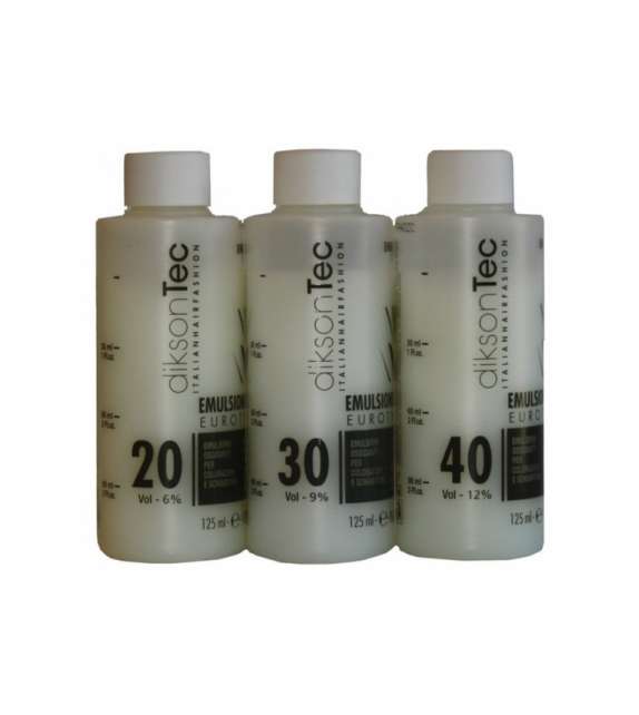 DIKSON TEC EMULSIONE OSSIDANTE per tinta PICCOLO 125ML - scegli