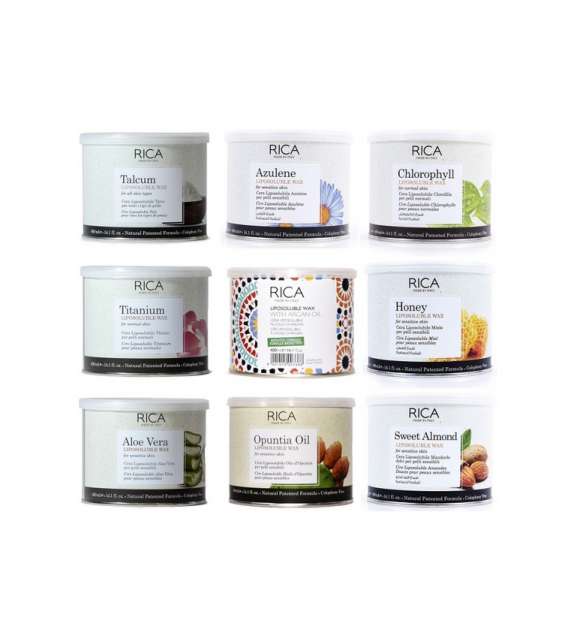 400 ml RICA cera BARATTOLO lipo - Scegli