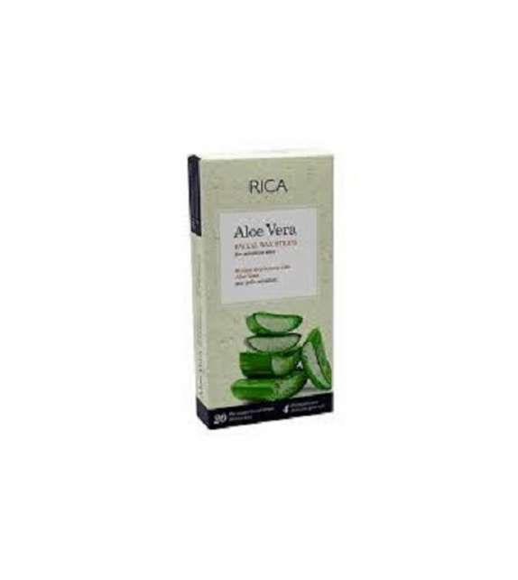 STRISCE DEPILATORIE PRONTE VISO RICA all' Aloe Vera - conf. 20 pz