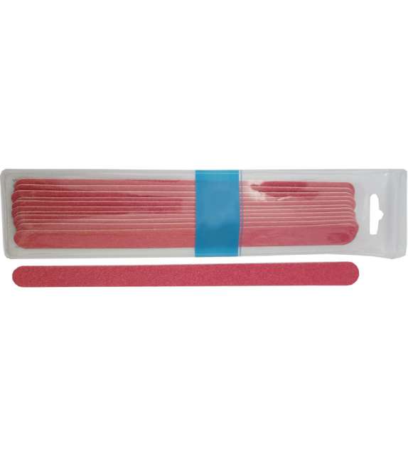 LIMA Cartone carta vetrata 18CM - 7" - EXTRA LUNGA ( 12 pz ASTUCCIO )