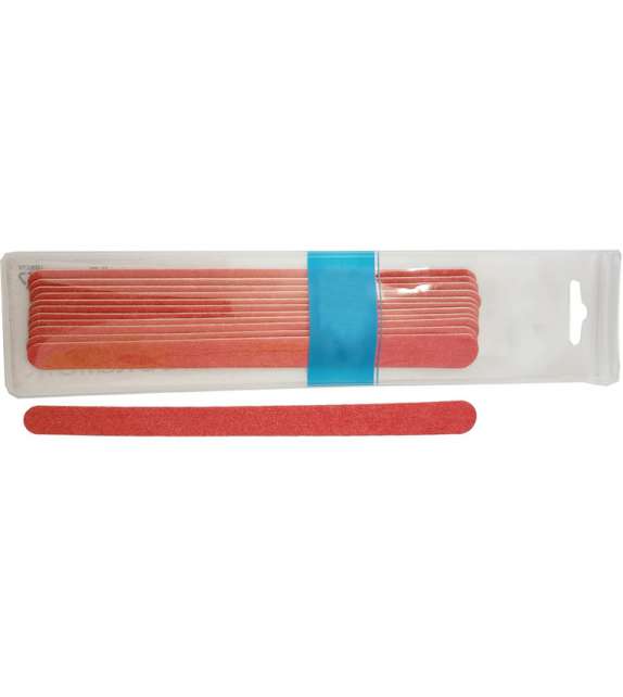 LIMA Cartone con carta vetrata ca. 15 cm - 6" - LUNGA (12 pz ASTUCCIO)