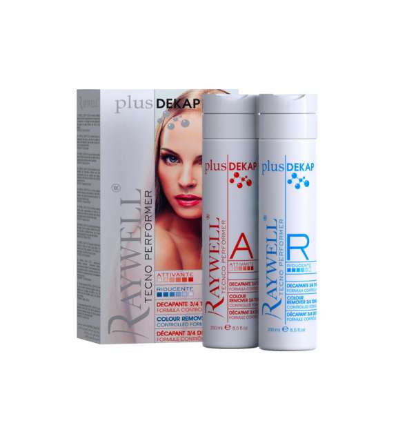 TRATTAMENTO DECAPANTE 3/4 TONI PLUS DEKAP RAYWELL Attivatore e Riducente 2x250ml