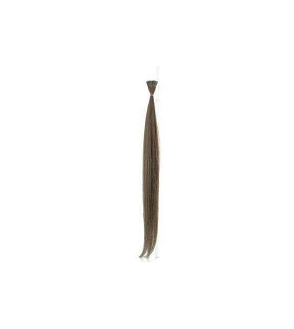 EXTENSION CHERATINA Capelli naturali 20 ciocche - colore  SILVER  (CM 50/LISCI)