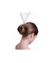 RETINA INVISIBILE PER CHIGNON H12cm x 9 (conf 2 pezzi) - castano