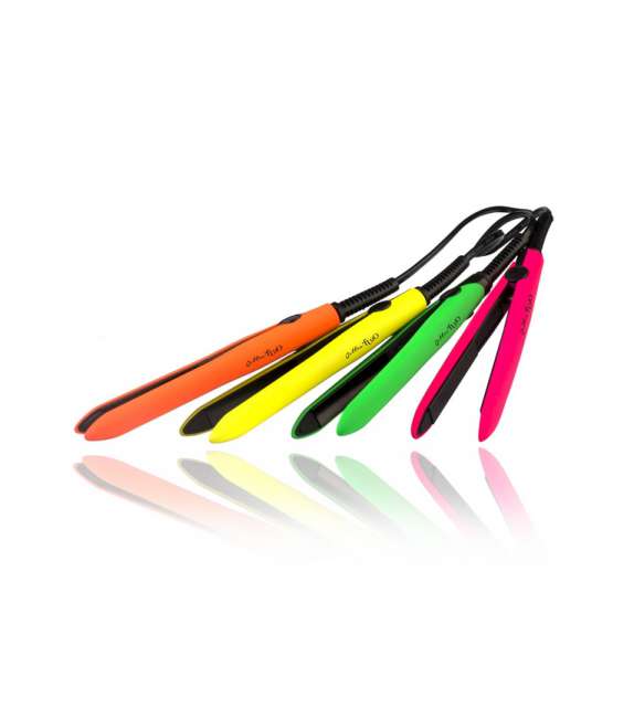 MINI PIASTRA PER CAPELLI DA VIAGGIO GETTIN FLUO LABOR - Scegli il colore