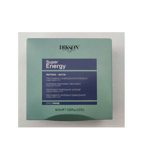 TRATTAMENTO energizzante intensivo SUPER ENERGY DIKSON PRIME fiale 8 x 10 ml