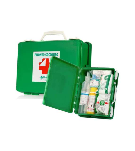CASSETTA PRONTO SOCCORSO DM 388 ALLEGATO 2 (max 2 addetti)