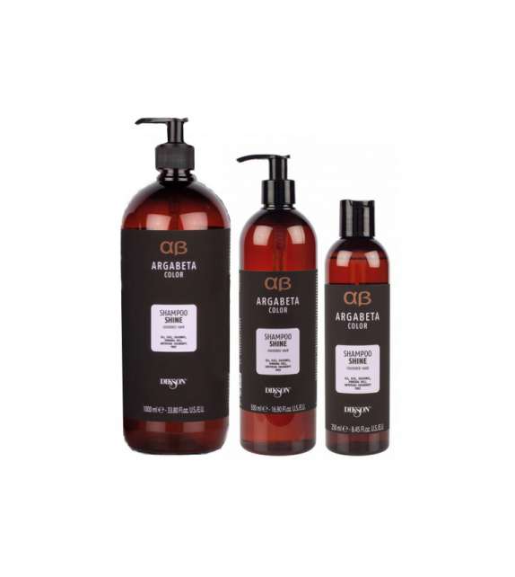 SHAMPOO SHINE ARGABETA COLOR per CAPELLI COLORATI - Scegli il Formato