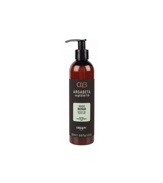 MASCHERA REPAIR MASK ARGABETA vegKERATIN CAPELLI DANNEGGIATI - Scegli il Formato