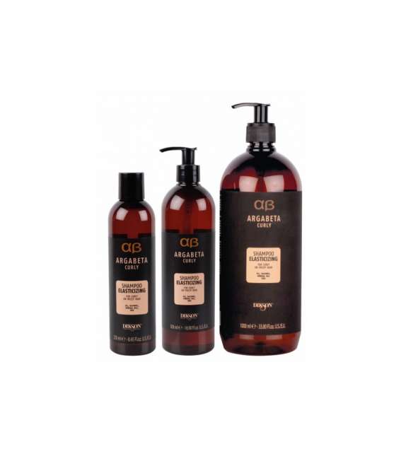 SHAMPOO ELASTICIZING ARGABETA CURLY Capelli Ricci o Crespi - Scegli il Formato