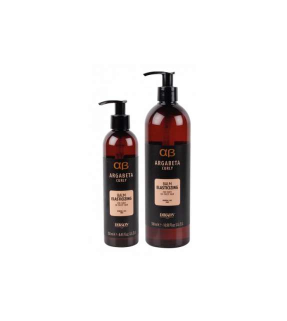 BALSAMO ELASTICIZING ARGABETA CURLY Capelli Ricci o Crespi - Scegli il Formato