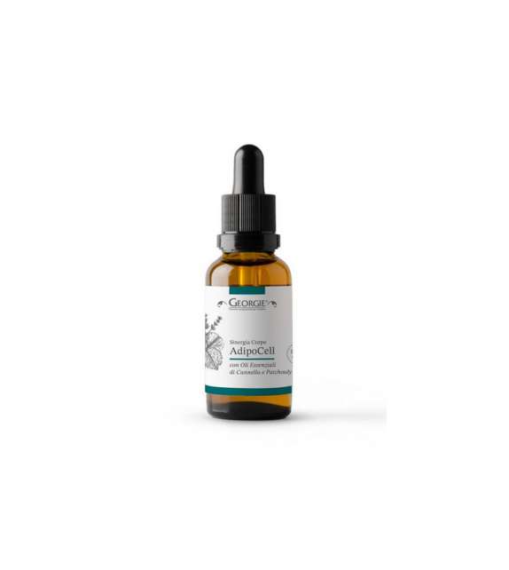 SINERGIA OLI ESSENZIALI CORPO ADIPOCELL Effetto Calore GEORGIE 50 ML