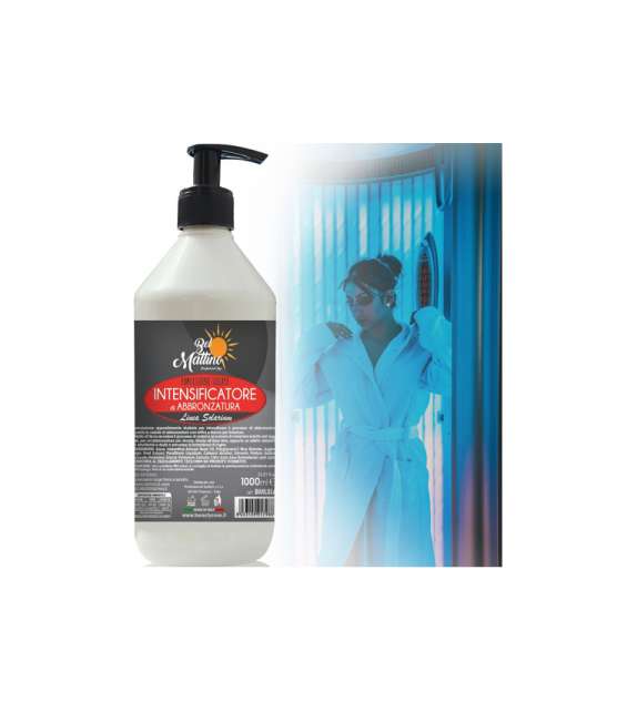 INTENSIFICATORE DI ABBRONZATURA Emulsione Solare 1000 ml ACCELLERATORE SOLARIUM
