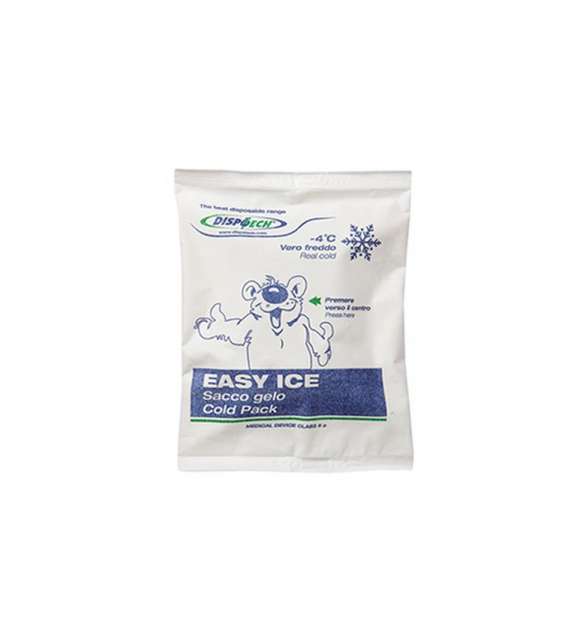 EASY ICE SACCO GELO GHIACCIO ISTANTANEO SINTETICO TNT 14x18 cm -4°C PHARMA TRADE