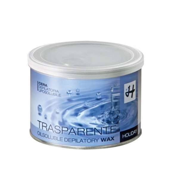 400ml GEL cera vaso  HOLIDAY - TRASPARENTE - Scegli