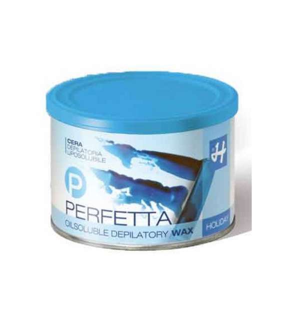 400ml PERFETTA cera vaso  HOLIDAY - Azzurra BLU  - Scegli