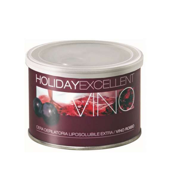 400ml EXCELLENT cera vaso  HOLIDAY - VINO  - Scegli