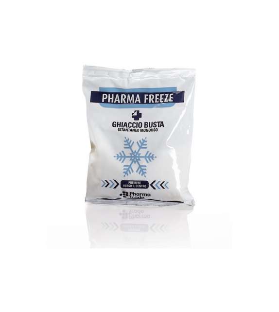 GHIACCIO ISTANTANEO SINTETICO MONOUSO PHARMA FREEZE SACCO GELO PE 14x18 cm -5°C
