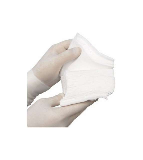 1 KG COMPRESSE DI GARZA TAGLIATA DI COTONE Idrofilo - NON sterile 10x10 cm