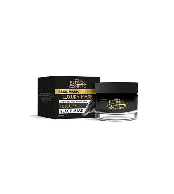 RETINOL COMPLEX Maschera Viso PURIFICANTE BLACK MASK LUXURY 50ml