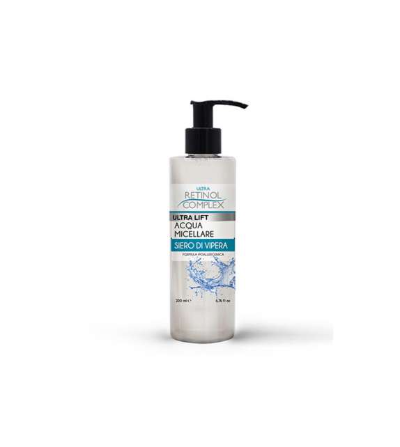 RETINOL Acqua Micellare con  Siero di Vipera - Nutriente  200ml