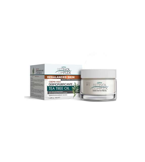 RETINOL COMPLEX Crema Viso dermopurificante TEA TREE OIL 50 ml