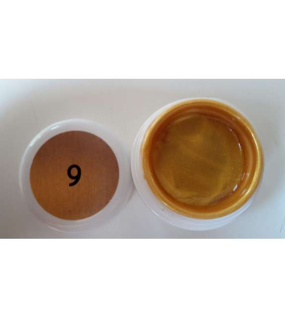 GEL COLOR UV/LED  - 9 -GOLD 5ML
