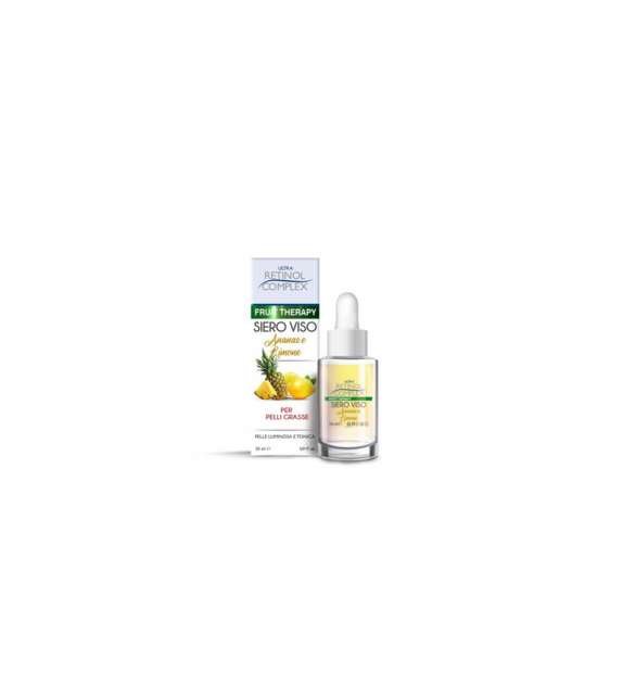 RETINOL SIERO VISO FRUIT Ananas & Limone - pelli grasse 30 ml